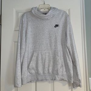 Nike Funnel-Neck Fleece Pullover Hoodie